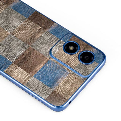 Lumber Grid Moto G Play 4G (2024) Skin