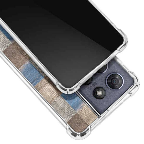 Lumber Grid Moto G Play 5G (2025) Clear Case