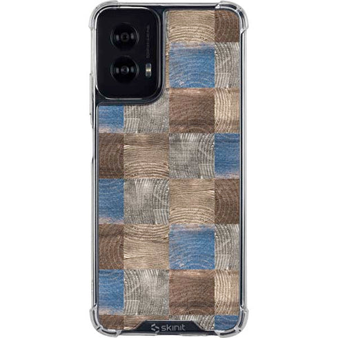 Lumber Grid Moto G Power 5G (2024) Clear Case