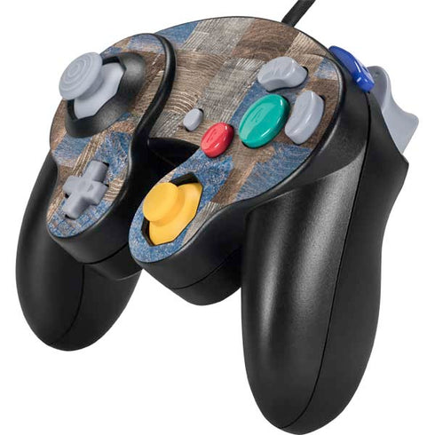 Lumber Grid Nintendo GameCube Controller Skin