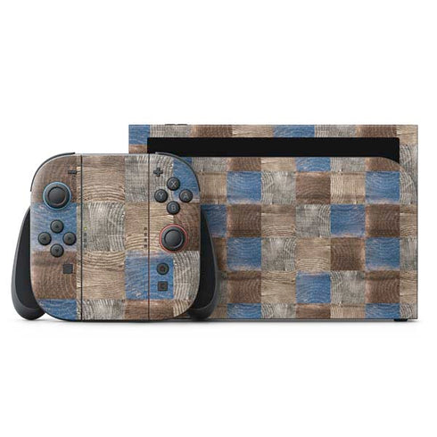 Lumber Grid Nintendo Skins