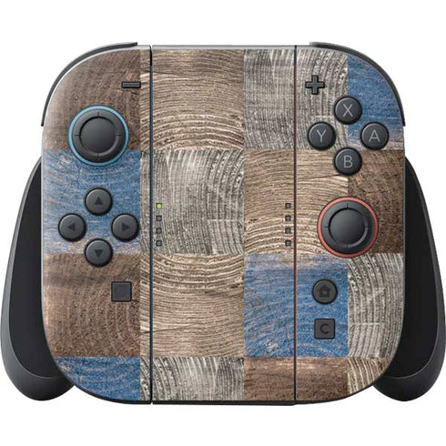 Lumber Grid Nintendo Switch 2 (2025) Joy-Con Controller Skin