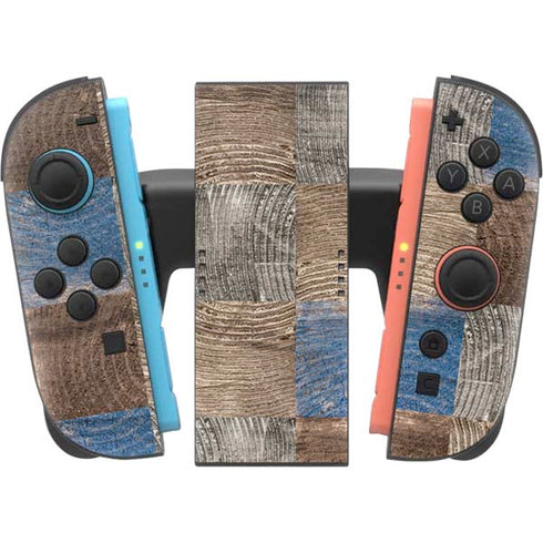 Lumber Grid Nintendo Switch 2 (2025) Joy-Con Controller Skin