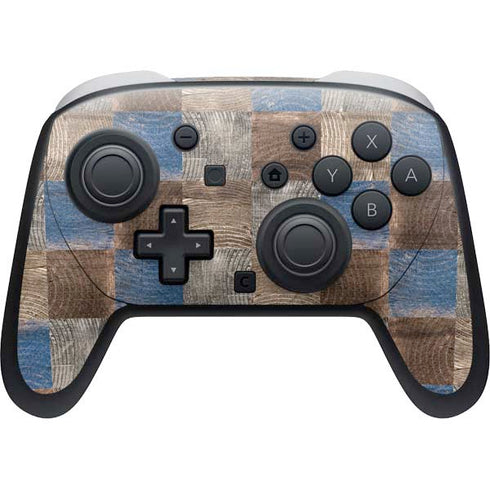 Lumber Grid Nintendo Switch 2 (2025) Pro Controller Skin