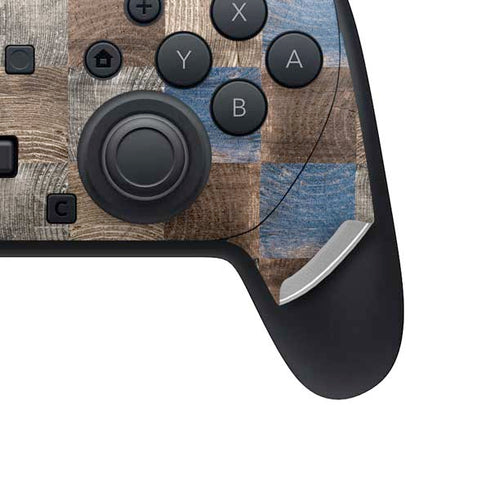 Lumber Grid Nintendo Switch 2 (2025) Pro Controller Skin