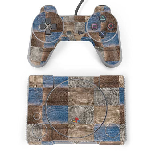 Lumber Grid PlayStation Classic Bundle Skin
