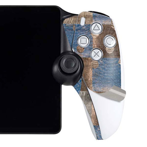 Lumber Grid PlayStation Portal Remote Player Skin