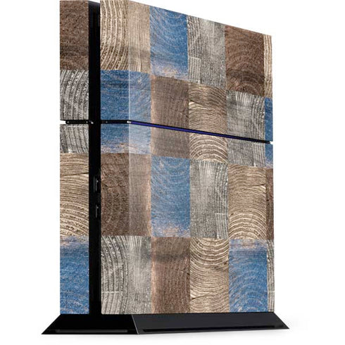 Lumber Grid PlayStation PS4 Skins