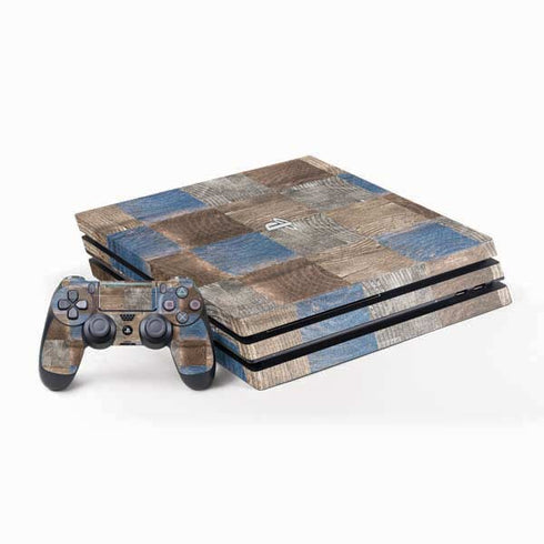 Lumber Grid PlayStation PS4 Skins