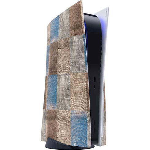 Lumber Grid PlayStation PS5 Skins