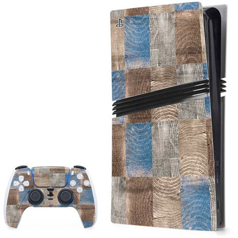 Lumber Grid PlayStation PS5 Skins