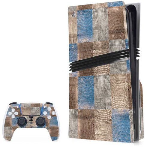 Lumber Grid PlayStation PS5 Skins