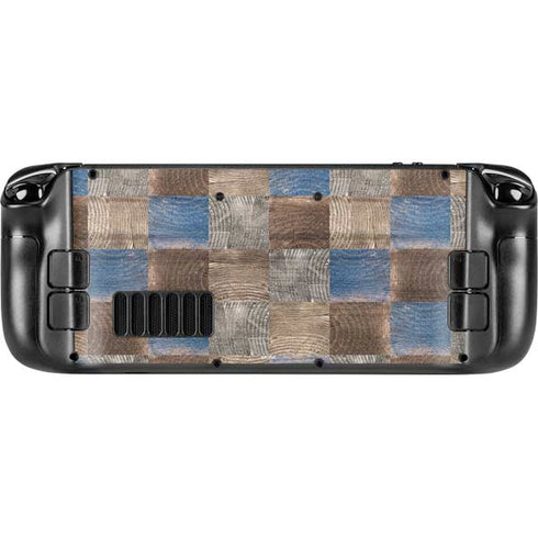 Lumber Grid Steam Deck Handheld Gaming Computer Skin