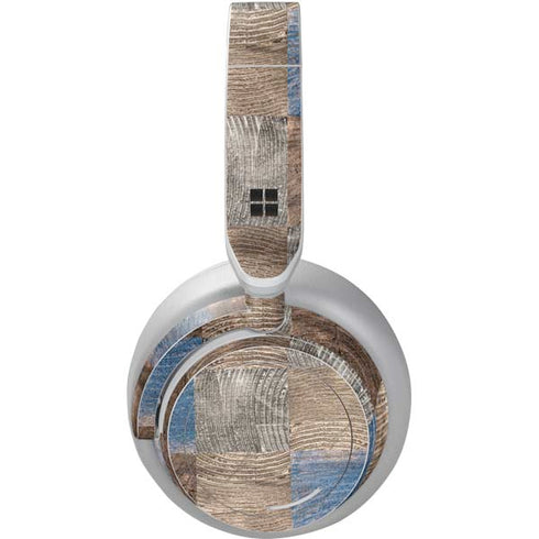 Lumber Grid Surface Headphones Skin