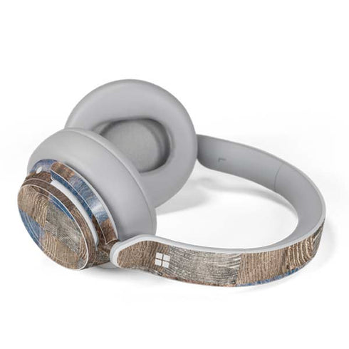Lumber Grid Surface Headphones Skin