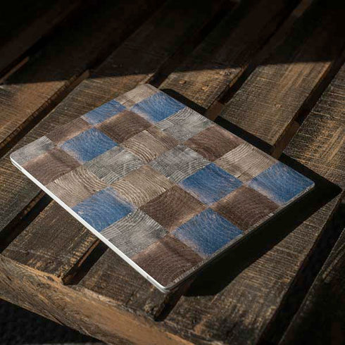 Lumber Grid Surface Laptop 2 Skin