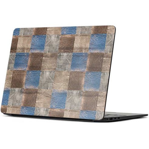 Lumber Grid Surface Laptop 7 15in Skin