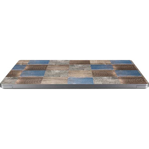 Lumber Grid Laptop Skins