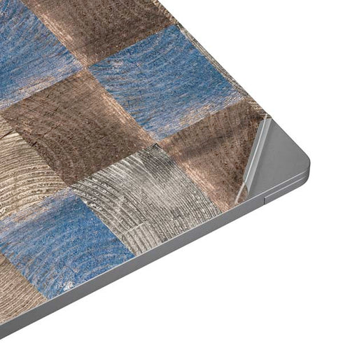 Lumber Grid Laptop Skins