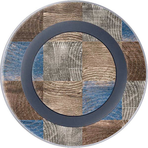 Lumber Grid Wireless Charger Skin