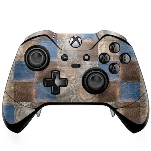 Lumber Grid Xbox One Elite Controller Skin