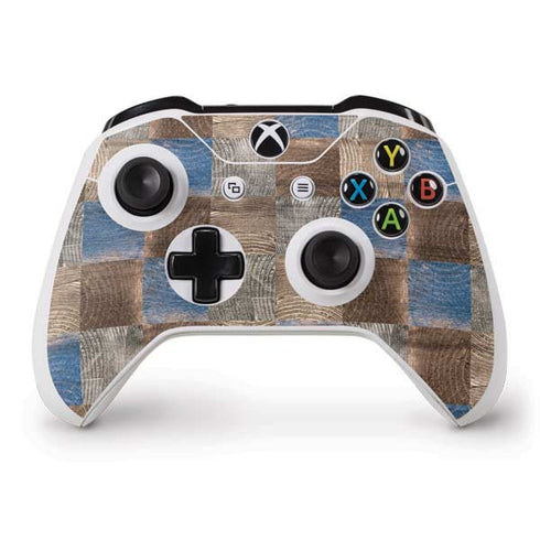 Lumber Grid Xbox One S Controller Skin
