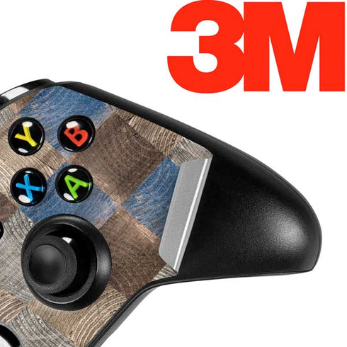 Lumber Grid Xbox One X Controller Skin