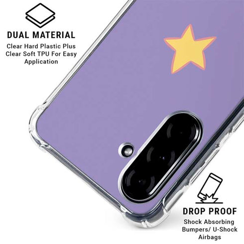 Adult Swim Adventure Time Lumpy Space Princess Galaxy A36 5G Clear Case