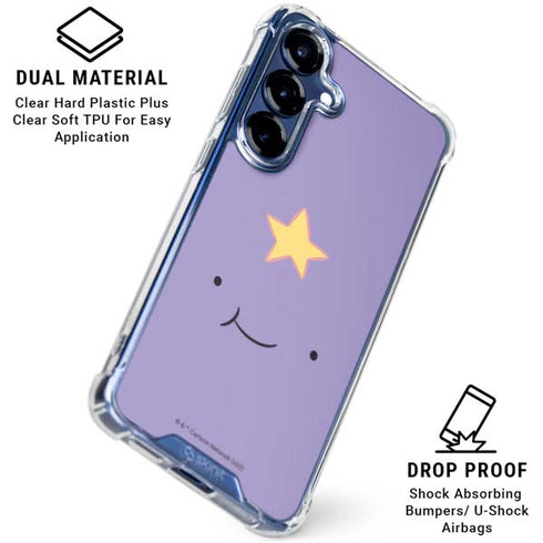 Adult Swim Adventure Time Lumpy Space Princess Galaxy S25 Plus Clear Case