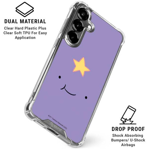 Adult Swim Adventure Time Lumpy Space Princess Galaxy S26 Plus Clear Case