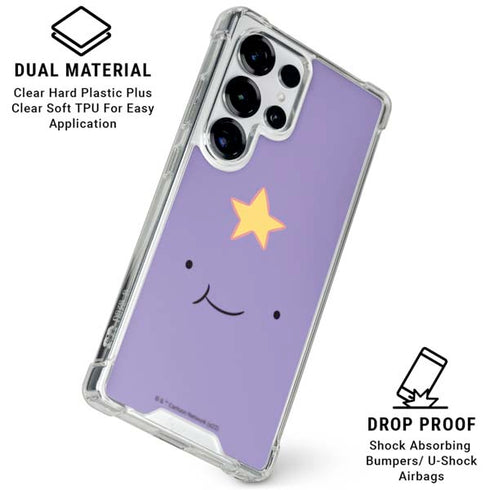 Adult Swim Adventure Time Lumpy Space Princess Galaxy S26 Ultra Clear Case