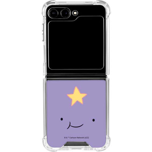 Adult Swim Adventure Time Lumpy Space Princess Galaxy Z Flip6 Clear Case