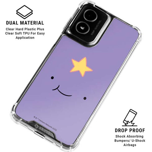 Adult Swim Adventure Time Lumpy Space Princess Moto G Power 5G (2024) Clear Case