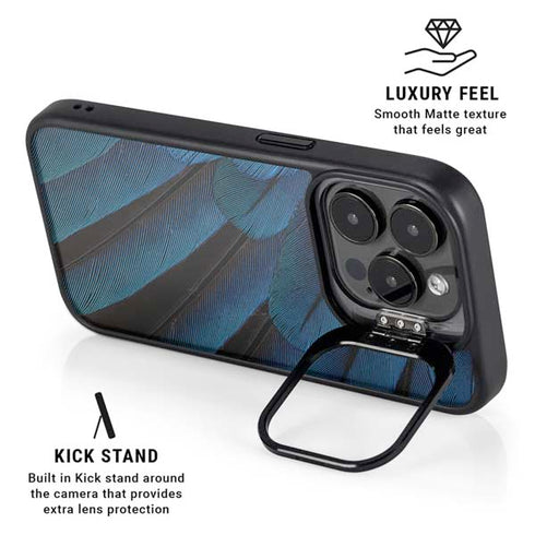 Macaw iPhone 15 Pro Kickstand Case