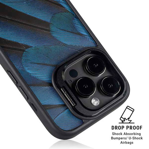 Macaw iPhone 15 Pro Max Kickstand Case