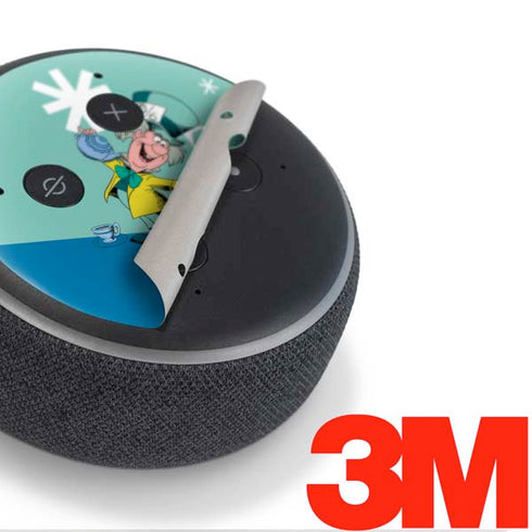 Disney Alice in Wonderland Mad Hatter Tea Party Amazon Echo Dot Skin