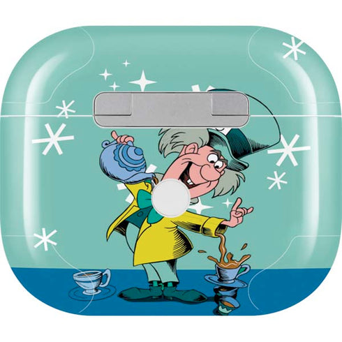 Disney Alice in Wonderland Mad Hatter Tea Party Apple AirPods (3rd Gen 2021) Skin