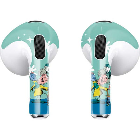 Disney Alice in Wonderland Mad Hatter Tea Party Apple AirPods (3rd Gen 2021) Skin