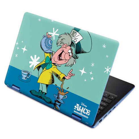 Disney Alice in Wonderland Mad Hatter Tea Party Aspire R11 11.6in Skin