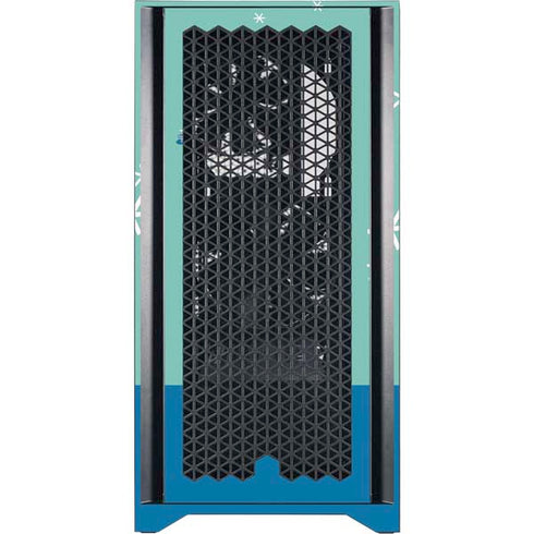 Disney Alice in Wonderland Mad Hatter Tea Party Corsair 4000D Tempered Glass Mid-Tower ATX Case Skin