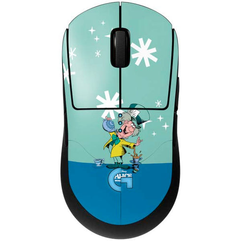 Disney Alice in Wonderland Mad Hatter Tea Party G Pro Wireless Gaming Mouse Skin