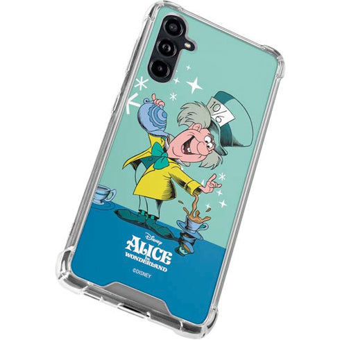 Disney Alice in Wonderland Mad Hatter Tea Party Galaxy A54 5G Clear Case