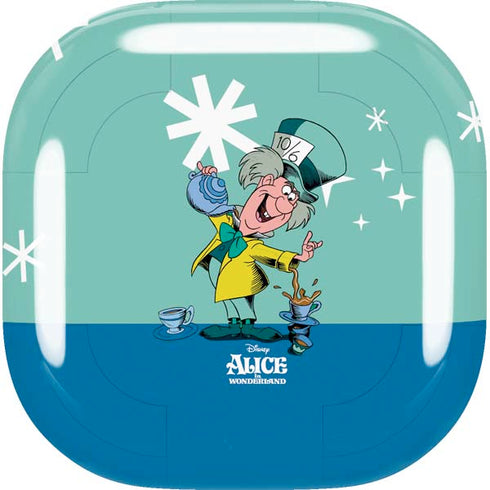 Disney Alice in Wonderland Mad Hatter Tea Party Galaxy Buds Live Skin