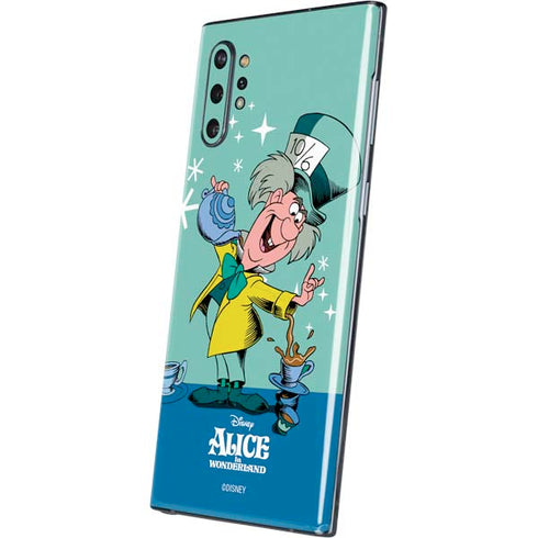Disney Alice in Wonderland Mad Hatter Tea Party Galaxy Note 10 Plus Skin