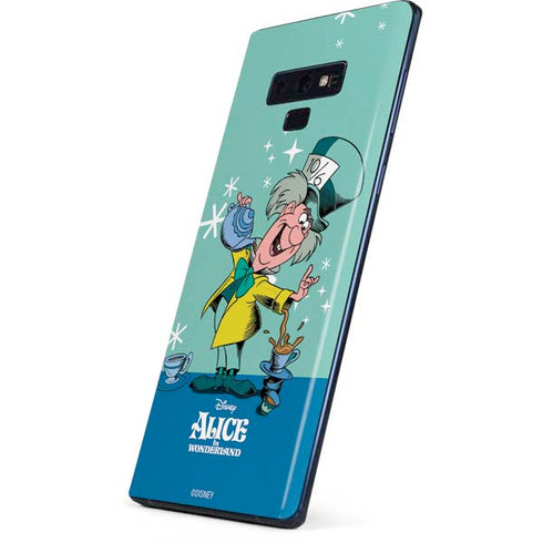 Disney Alice in Wonderland Mad Hatter Tea Party Galaxy Note 9 Skin
