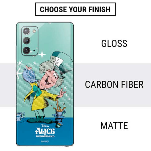Disney Alice in Wonderland Mad Hatter Tea Party Galaxy Note20 5G Skin