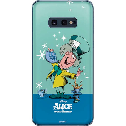 Disney Alice in Wonderland Mad Hatter Tea Party Galaxy S10e Skin