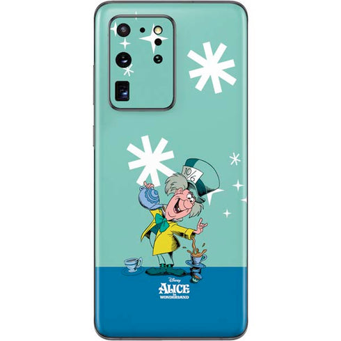 Disney Alice in Wonderland Mad Hatter Tea Party Galaxy S20 Ultra 5G Skin