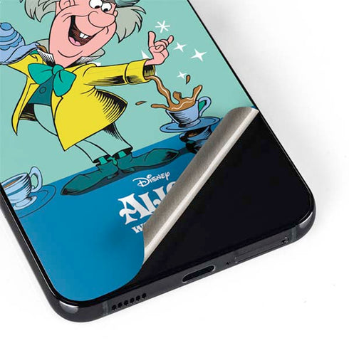 Disney Alice in Wonderland Mad Hatter Tea Party Galaxy S22 Plus Skin