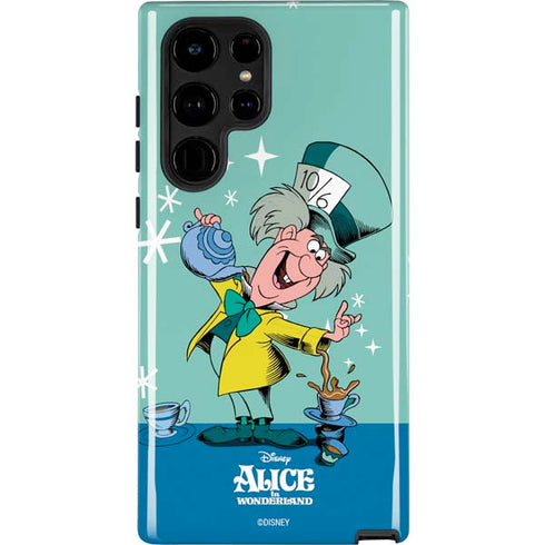 Disney Alice in Wonderland Mad Hatter Tea Party Galaxy S22 Ultra Pro Case